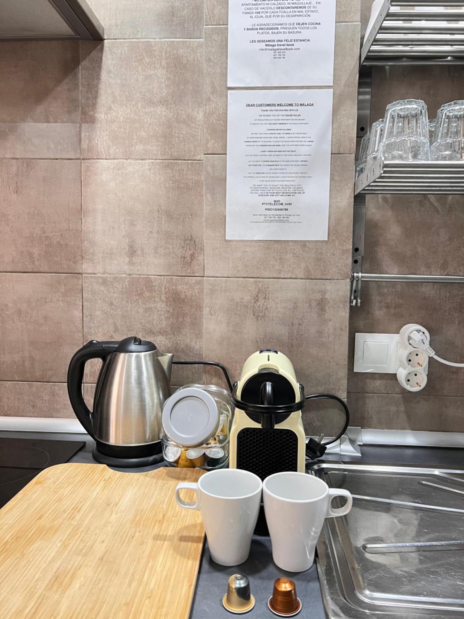 Nuestra Casita De Marmoles Parking Incluido 2 Bicis Gratis Appartement Málaga Buitenkant foto