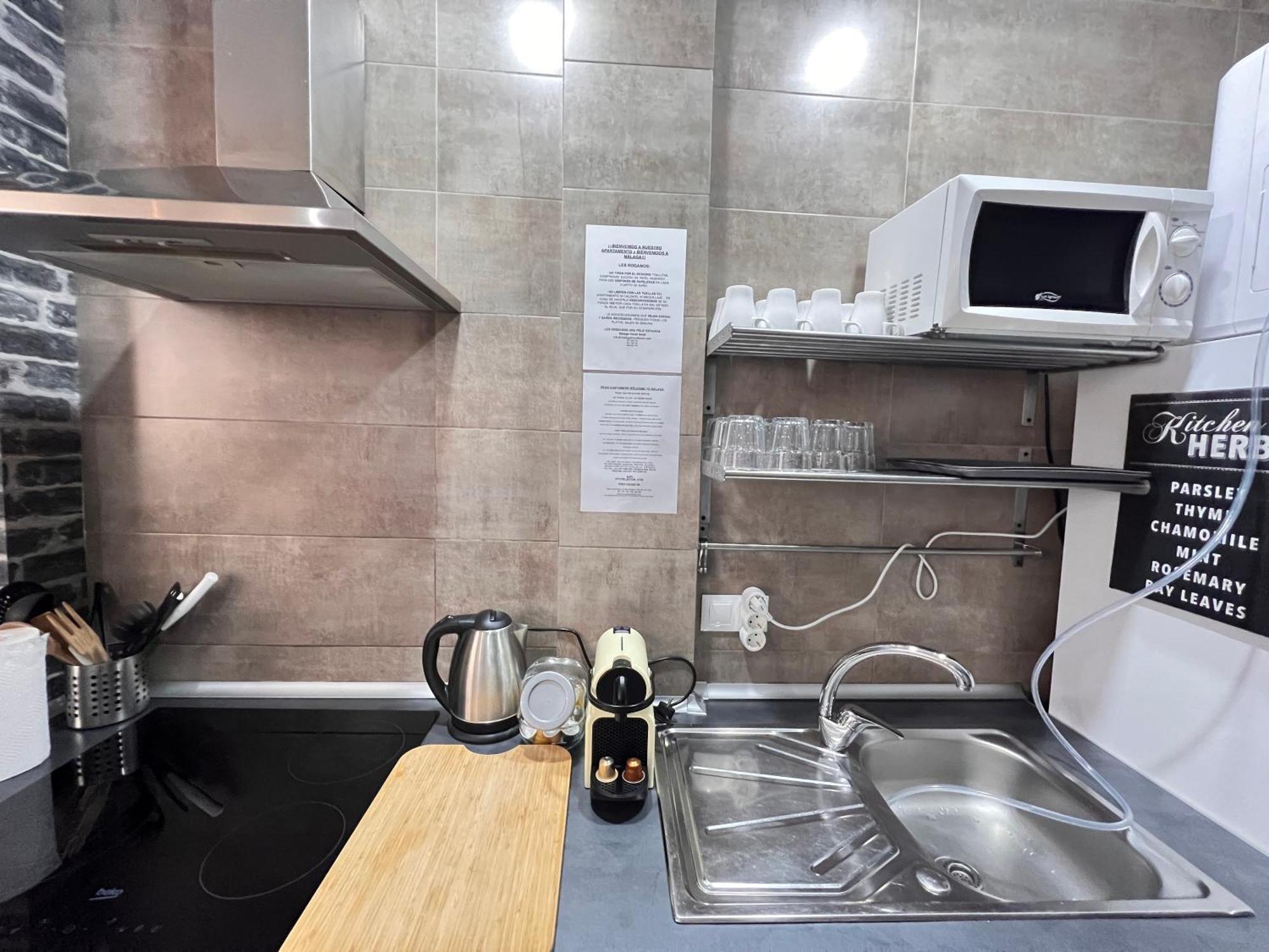 Nuestra Casita De Marmoles Parking Incluido 2 Bicis Gratis Appartement Málaga Buitenkant foto
